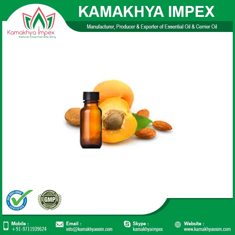 Pure Apricot Kernel Oil Certified Quality of Apricot kernel Oil Cold press from India Pure Apricot kernel Oil Cold press