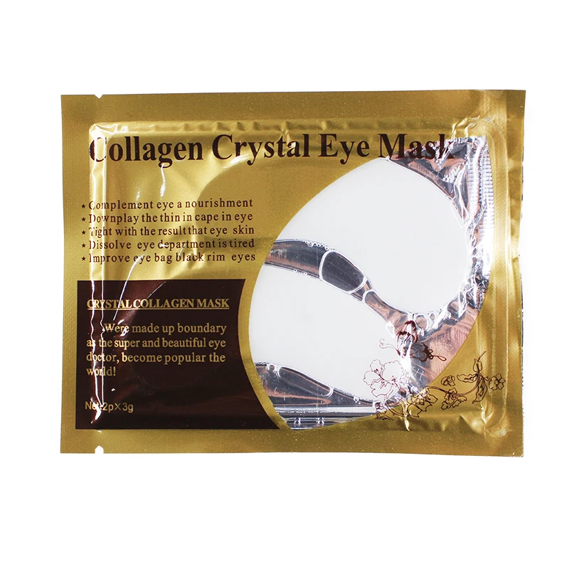Chinese supplier Natural Beauty 24k Gold Eye Mask