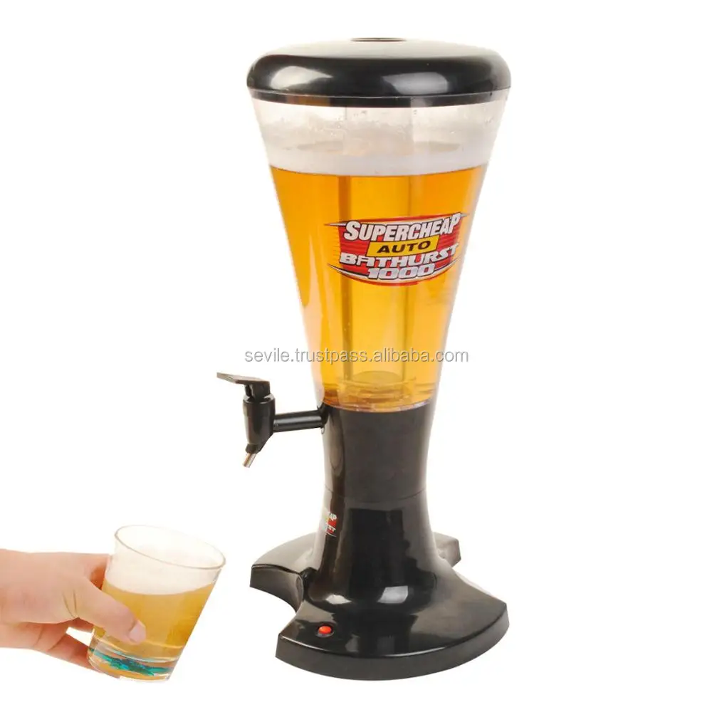 
Top Selling Tabletop Ice Tube Beer Tower/Beer Dispenser For Bar&Restaurant 