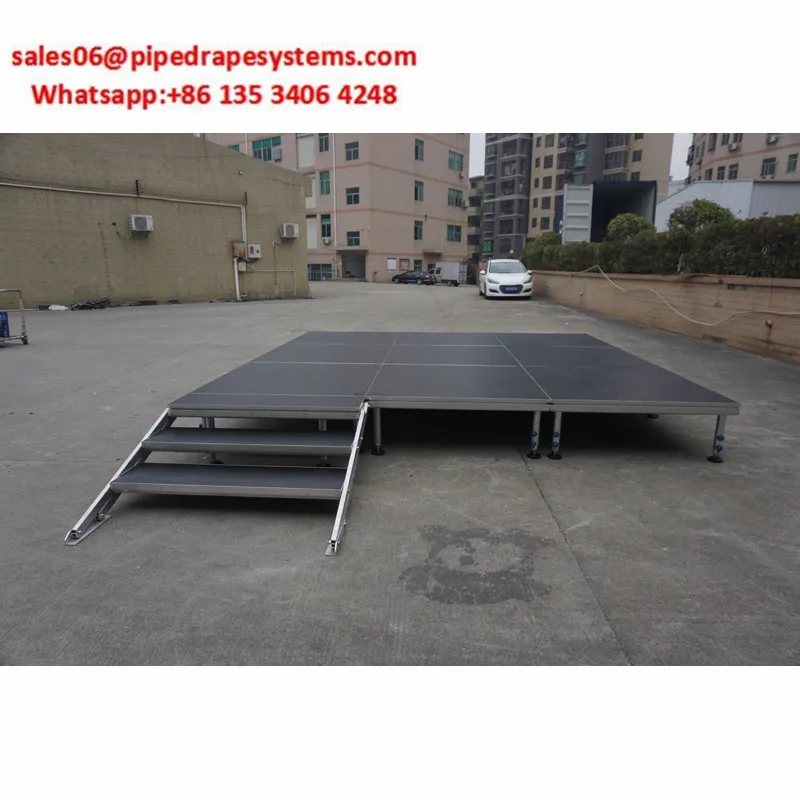Beyond plywood different size mobile stages for sale mobile staging step