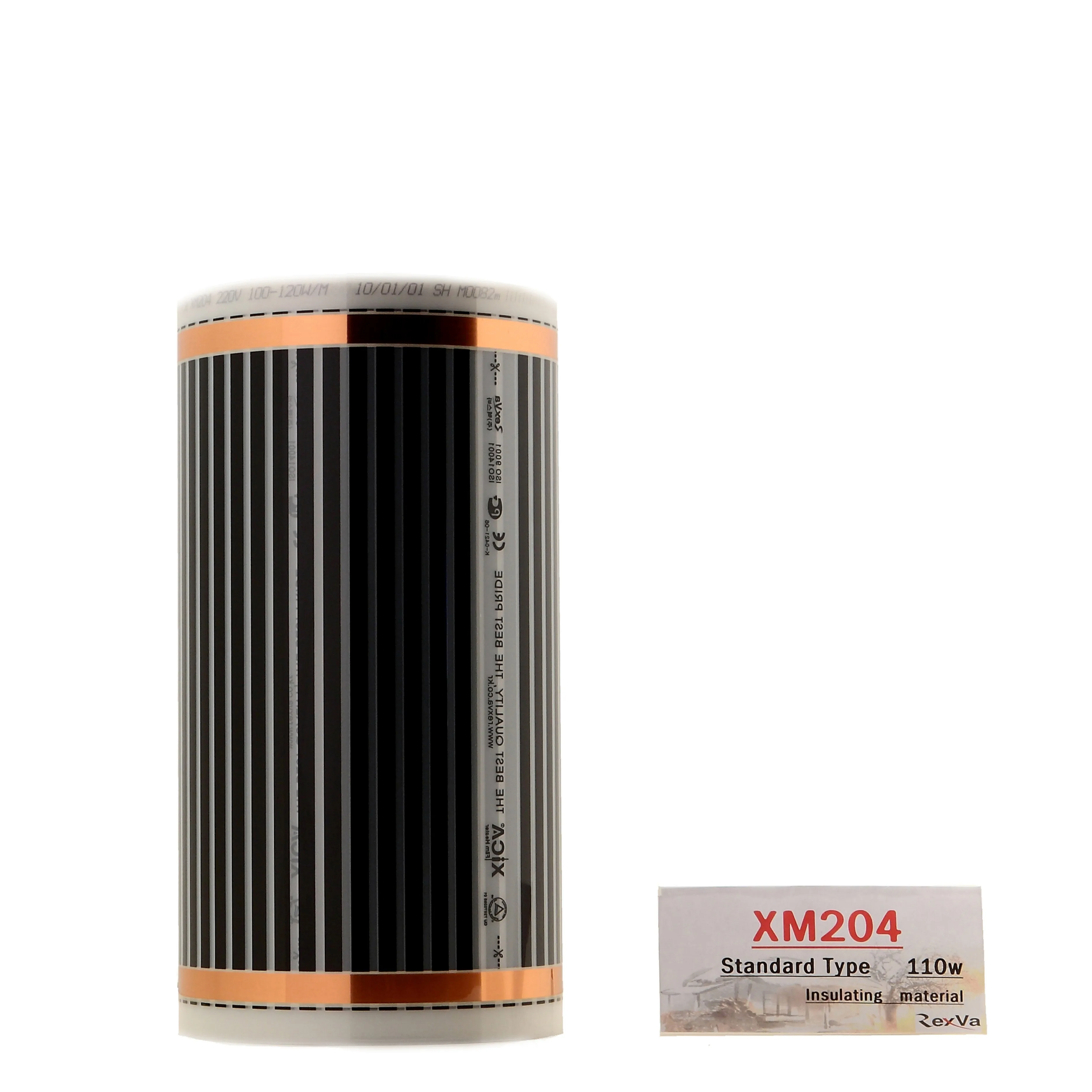 Korea Superior Quality Floor Heating Foil RexVa XICA Graphene Heating Film Semi-Permanent Maintenance-free