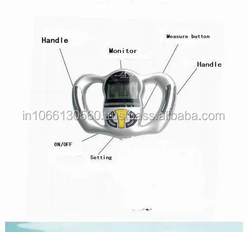 
2017 Health Monitor BMI Meter Handheld Tester Calculator Digital Body Fat Analyzer for weight loss 