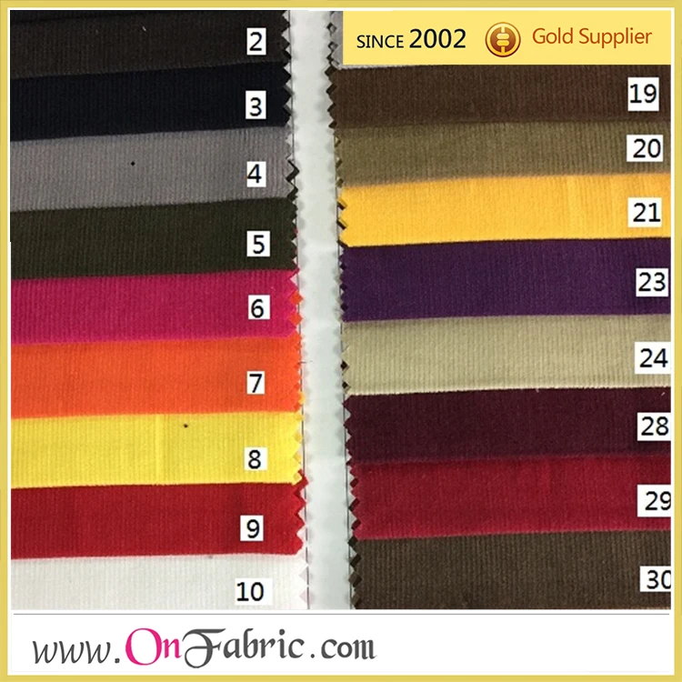 21W COTTON CORDUROY SOLID WOVEN 57/58' black corduroy cotton