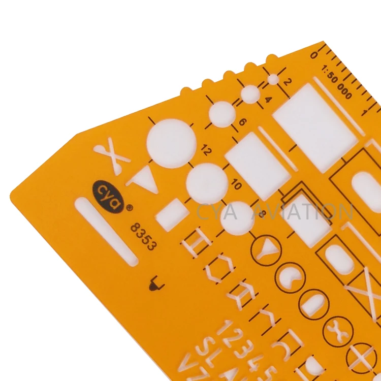 8353 НАТО Профессиональный трафарет для маркировки карты пластиковые шаблоны трафареты