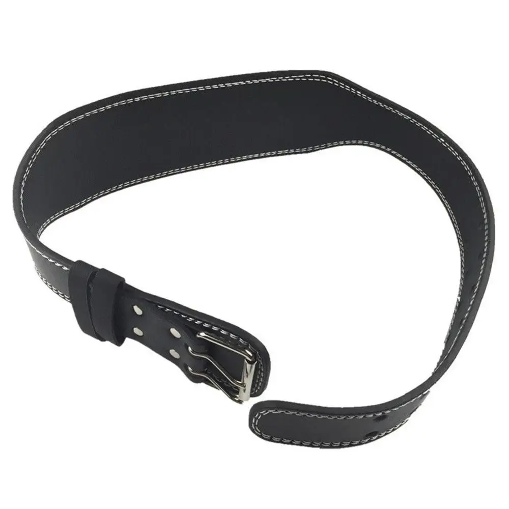 Weight Lifting Leather Belts Gym Fitness Exercise Belt Power Weight Lifting Body Building for Training