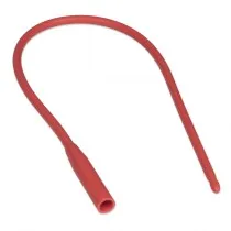 
Urethral Red Rubber Catheter 
