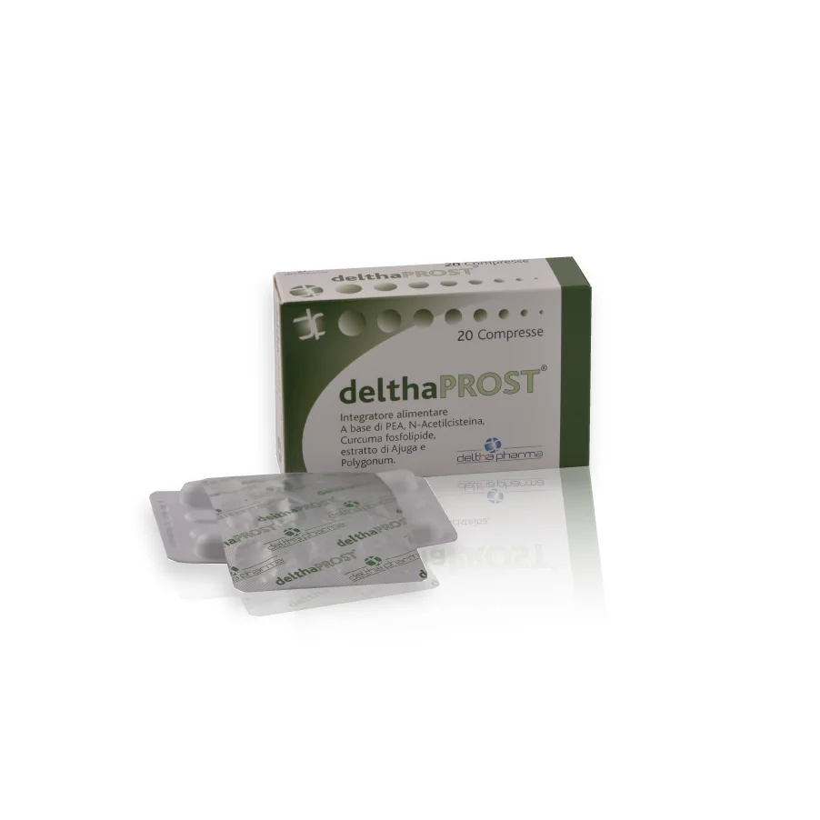 Male food supplement for urinary tract with Teoside - Gluten free Made in italy Herbal Supplements