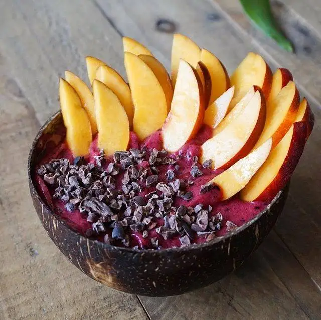 Sustainable Coconut Shell Bowl For Organic Vegan Smoothies Healthy Meals And Zero Waste Living