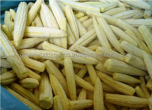 PREMIUM FROZEN BABY CORN, RICH IN VITAMIN B