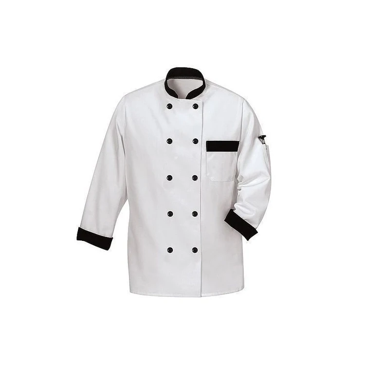 Bulk Sale Top Quality Professional Chef Jacket Cotton Cooking kitchen Chef Coat with Private Logo