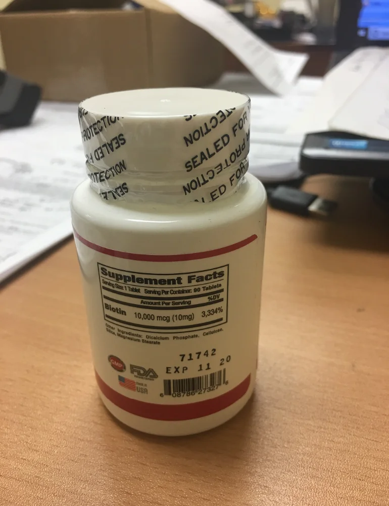 
Biotin for Hair,Skin & Nails 10,000 