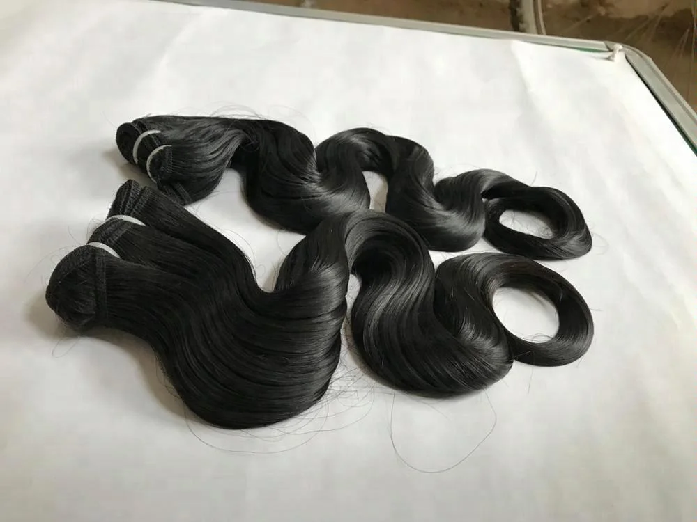New Arrival High Quality Human Indian Hair Cuticle Aligned Wet And Wavy Bulk Hair For Braiding , Temple human hair virgin raw