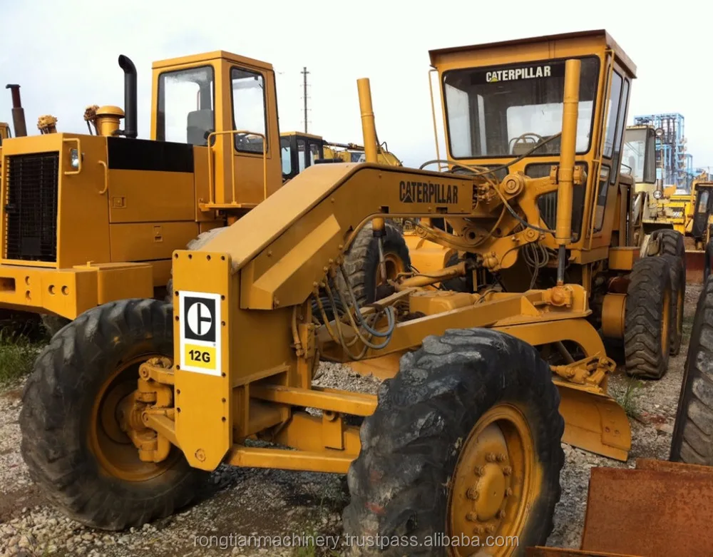Strong Power Equipment 12G CAT Model for heavy work / Working Condition Motor Grader for sale