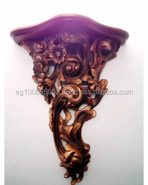 W46 Настенный декор ручной работы во французском стиле замысловатая консоль/полка