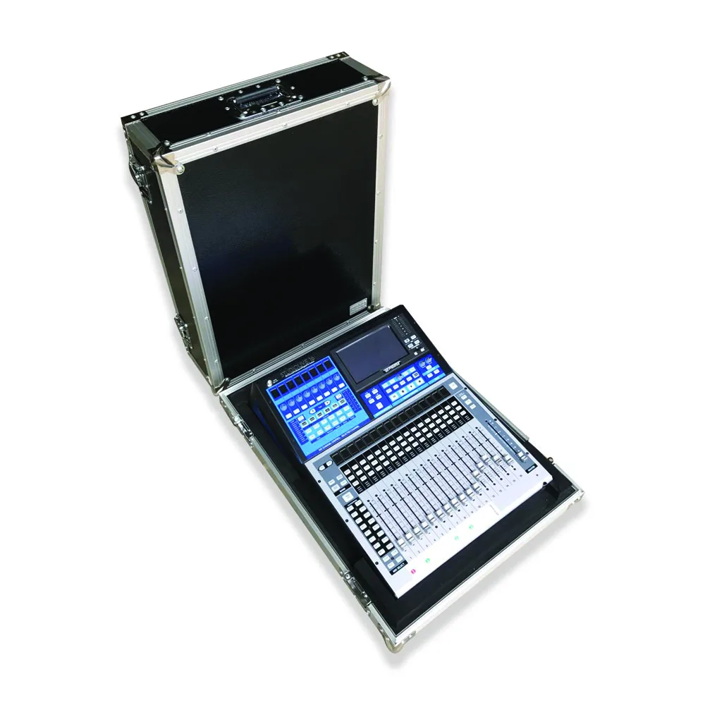 
Custom aluminium flight case for PreSonus StudioLive 16 with high quality 