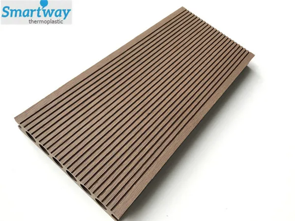China cheap walkway outdoor wood plastic composite decking