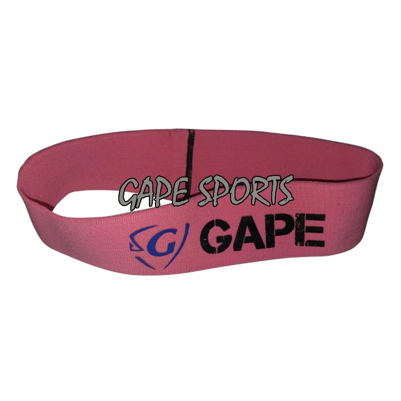 Wholesale Fabric Elastic Resistance Bands Women Leg and Hip Home Exercise bands Yoga Set Stretching Non-slip Hip Resistance Band