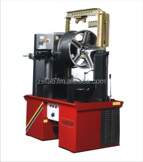 
Rim Straightening Machine with Lathe System + SUS 