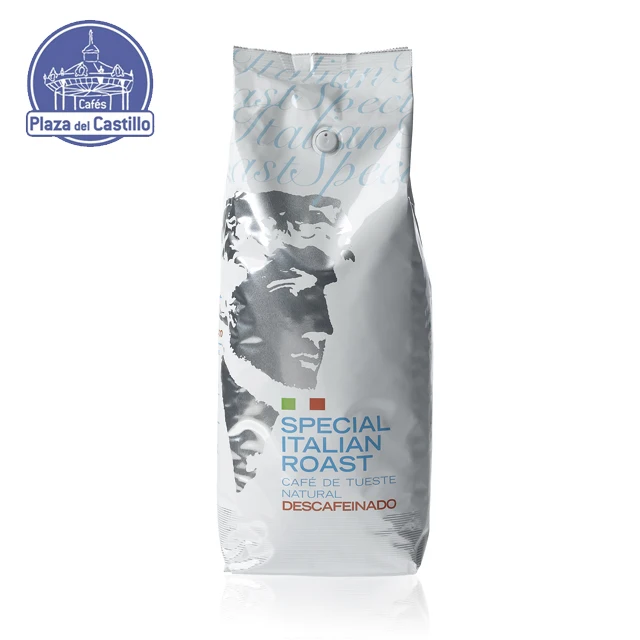 
Decaffeinated Mixed Coffee beans Arabica and Robusta Manufacturer - ITALIAN R - | Cafes Plaza del Castillo 