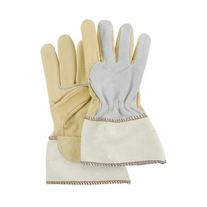 Special Super Quality Leather China Canadian Working Gloves