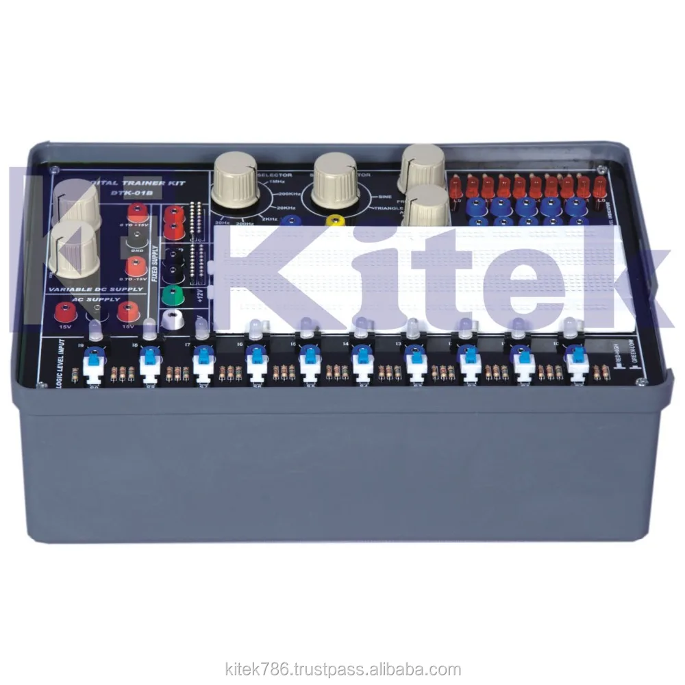 Basic Electronics Trainer Kit Digital/Analog Universal Logic Circuit New Condition for Training and Learning Experiment Kit