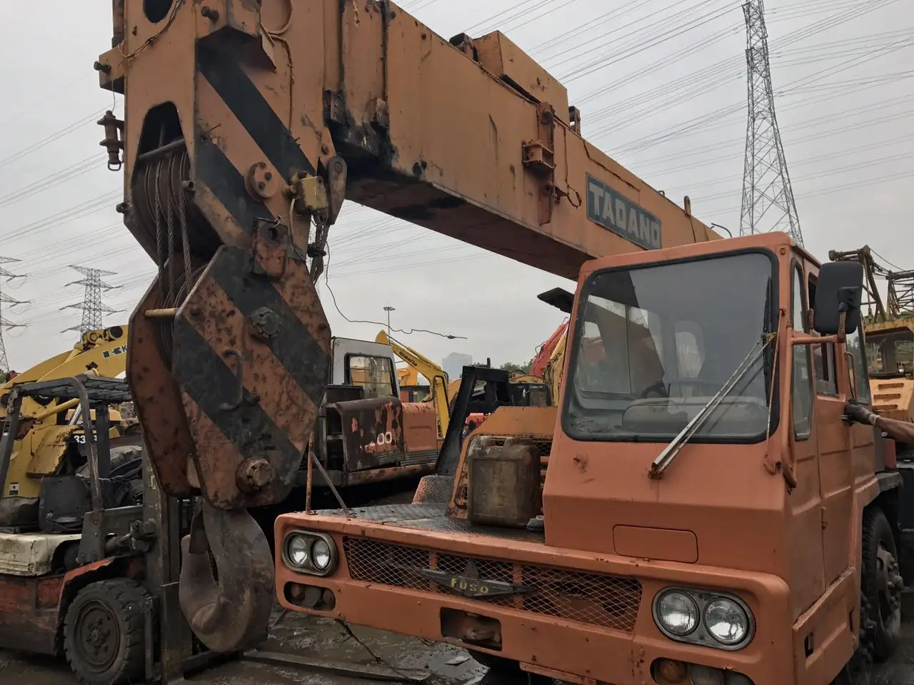 Japan Used Cranes Tadano 25 ton Mobile Crane For Sale In Shanghai