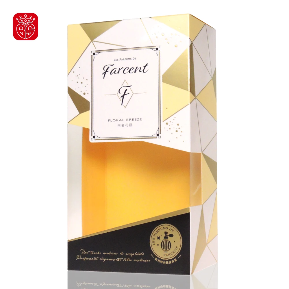 Luxury Custom Cardboard Perfume Paper packaging Box for Air fresher