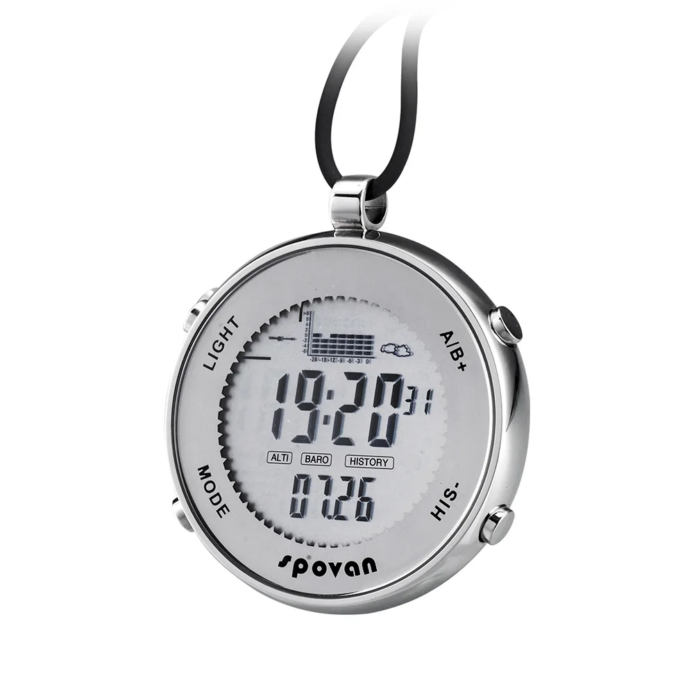 Cheap pocket watch with altimeter thermometer barometer