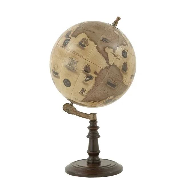 New Design New Design Luxury Black World Sphere Globe For Decoration Product High Quality Gift Item