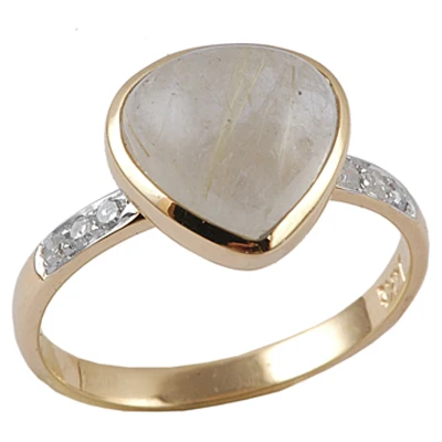 Online store hot sale gold plated 925 sterling silver opal gemstone zircon ring for wedding gift jewelry