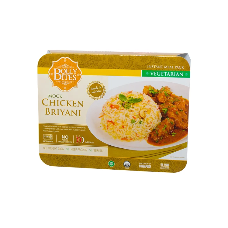 
Singapore Delicious Instant Meal Mock Chicken Briyani Rice 
