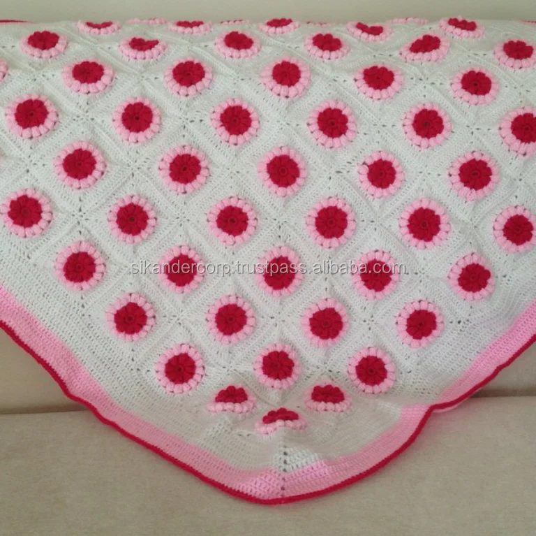 
Crochet Handmade Baby Blanket 