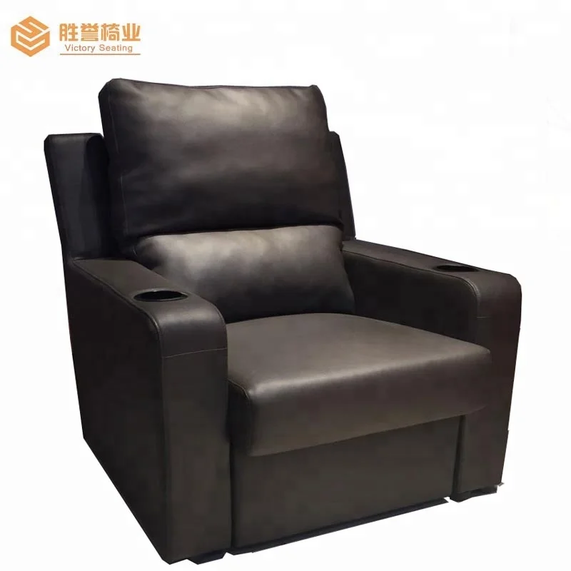 High Class-Quality Comfortable VIP Home Theater Seat, Cinema Movie Chairs, with Cupholders