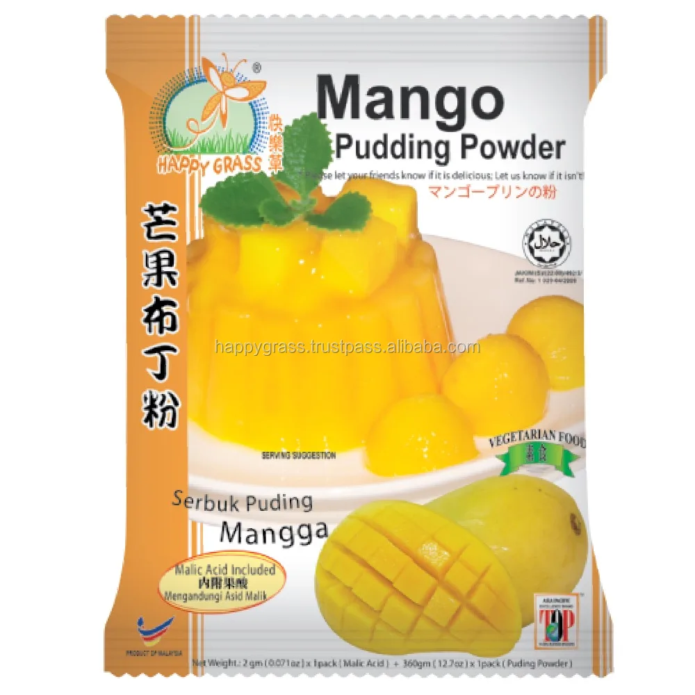 Hot Sales Fruit Pudding Powder with Assorted Flavour