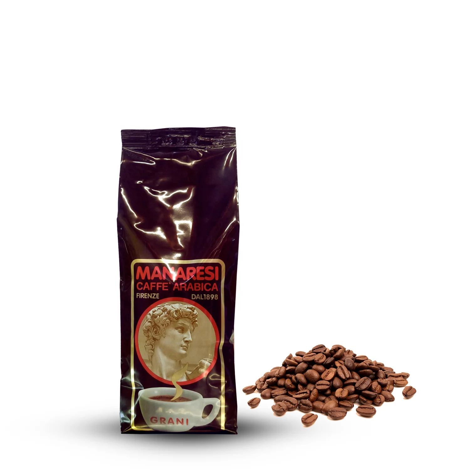 
250g Made in Italy light roasted beans espresso whole beans arabica coffee 