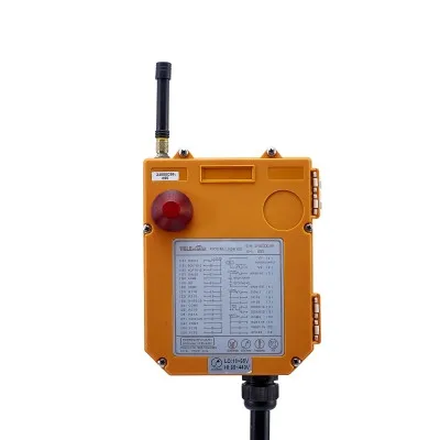 Telecrane industry radio wireless  remote control crane hiab F24-12D  12 double speed key button VHF 18-65V and 65-440V