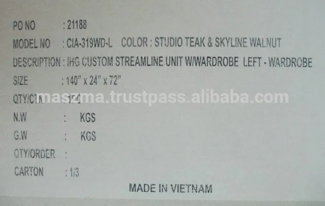 
Custom streamline Unit Wardrobe 