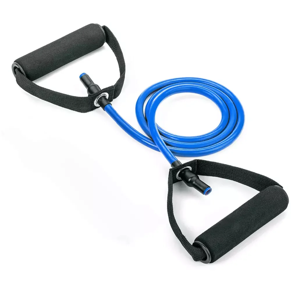120cm Yoga Rubber Rope Fitness Workout Tensile Pull Resistance tube  Band