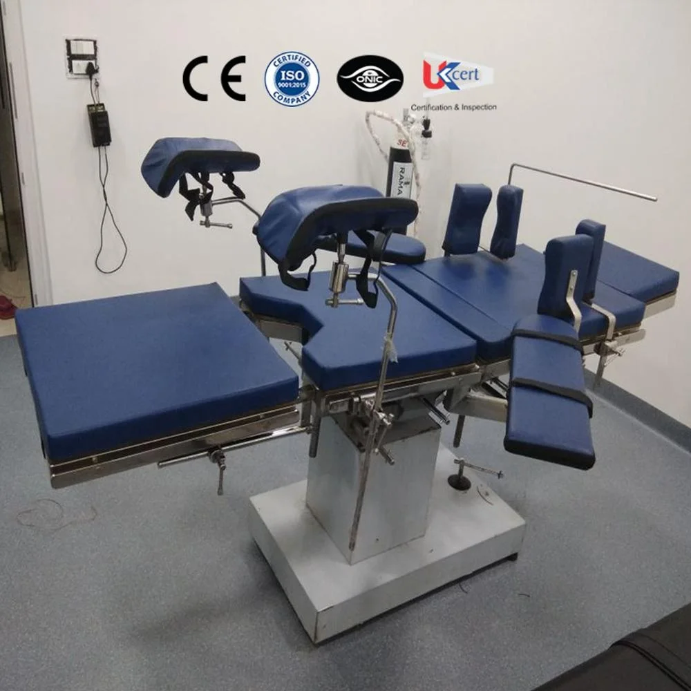 Hospital Multifunction patient surgery operating table , Hospital Furniture Ooperation Theatre Table