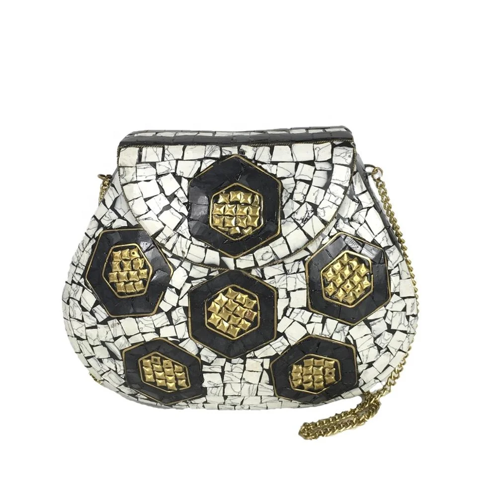 Clutch Handbags Clutch Bag Evening Bags Rhinestone Handbag for women at low price by LUXURY CRAFTS