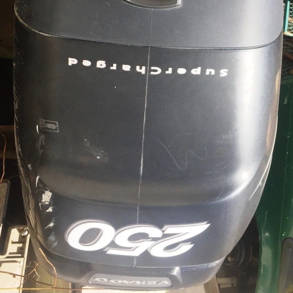 250HP MERCURY VERADO SUPERCHARGED OUTBOARD MOTOR 250.