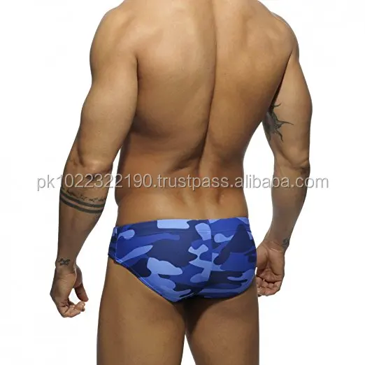 Mens Solid Swimming Shorts Body Bikini Swimsuit Briefs New Hot