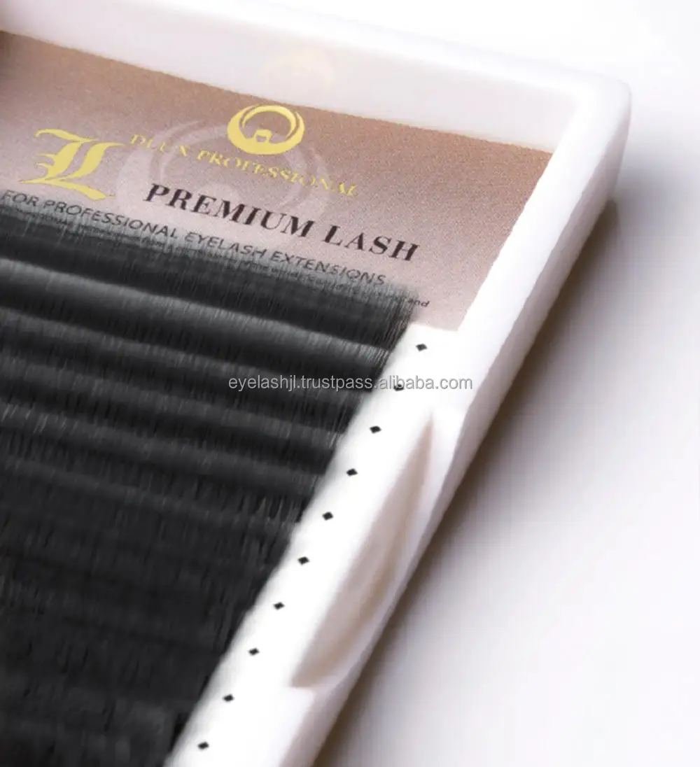 DLUX Professional L Hot Sale Lash Extension Good Quality Individual Custom Eyelash Extensions PREMIUM LASH from Korea