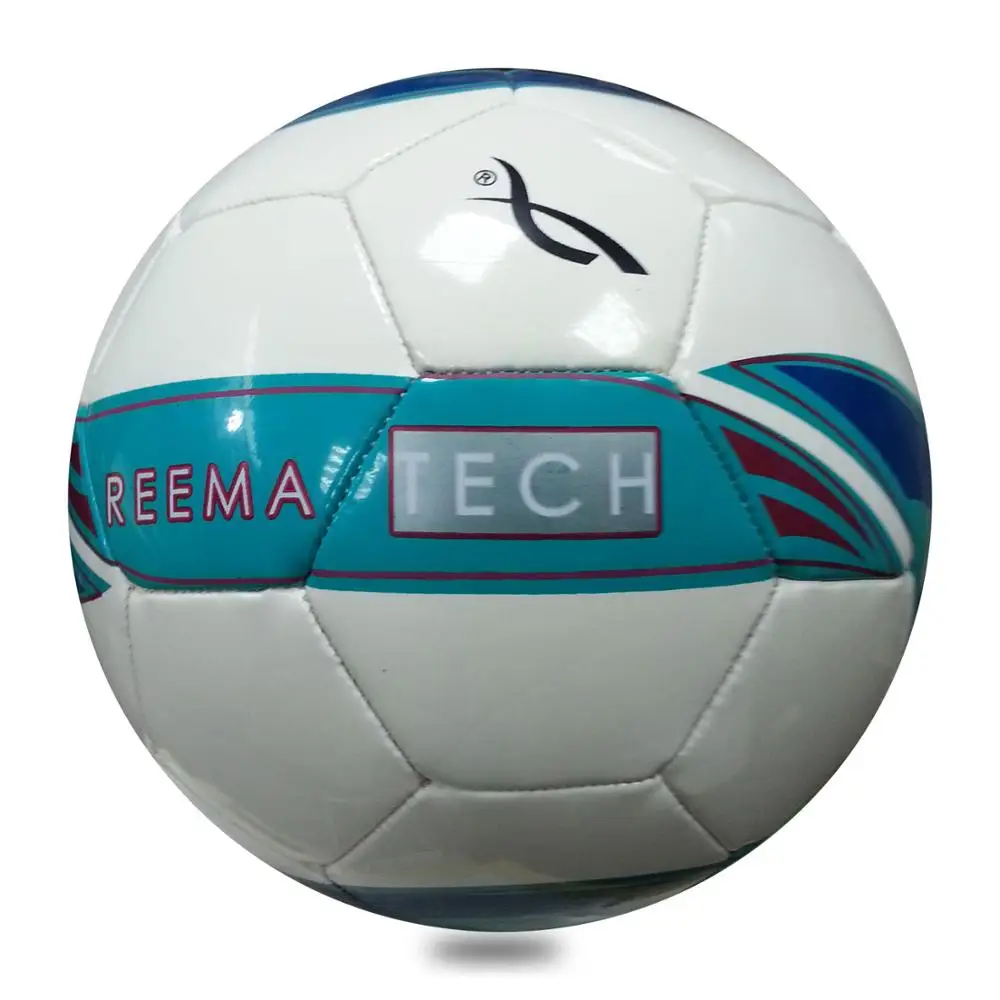 Factory Wholesale Pakistan Manufacture TPU 32Panel Machine Stitched Skill Enhance Football Training Soccer Ball Reema Tec