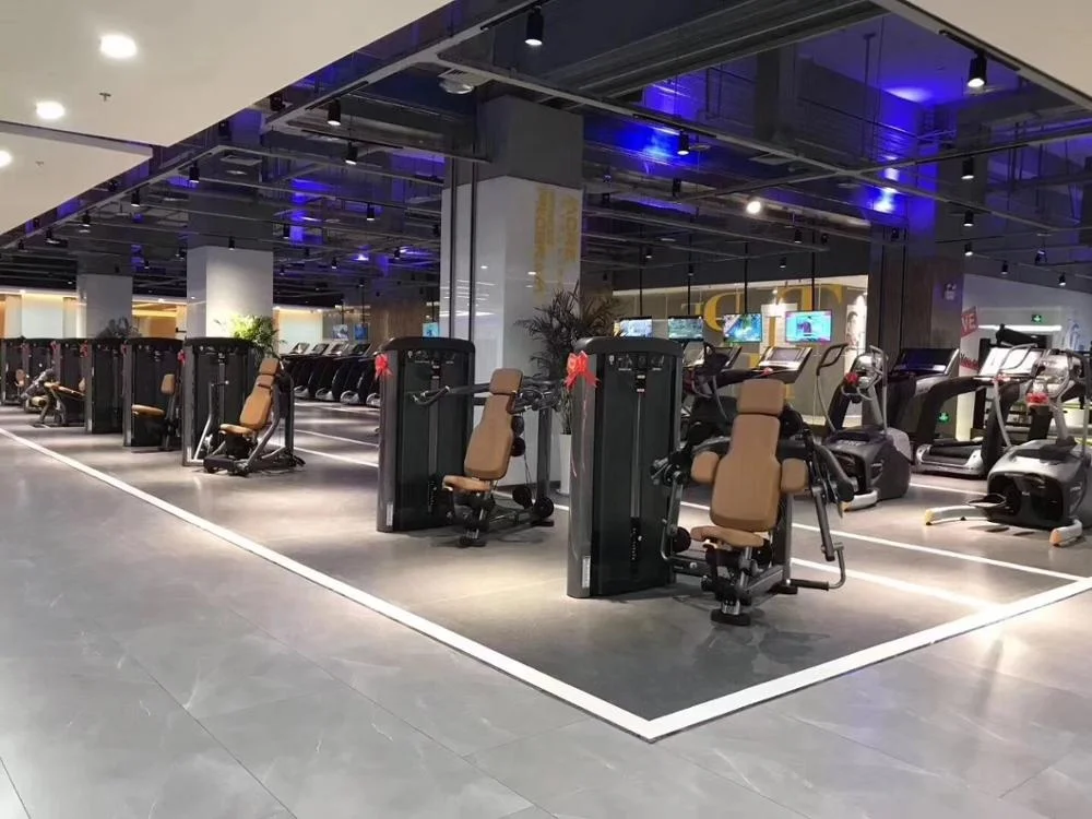 Huiti hack squat and leg press machine,  seated leg press machine, multifunction hammer strength bench press