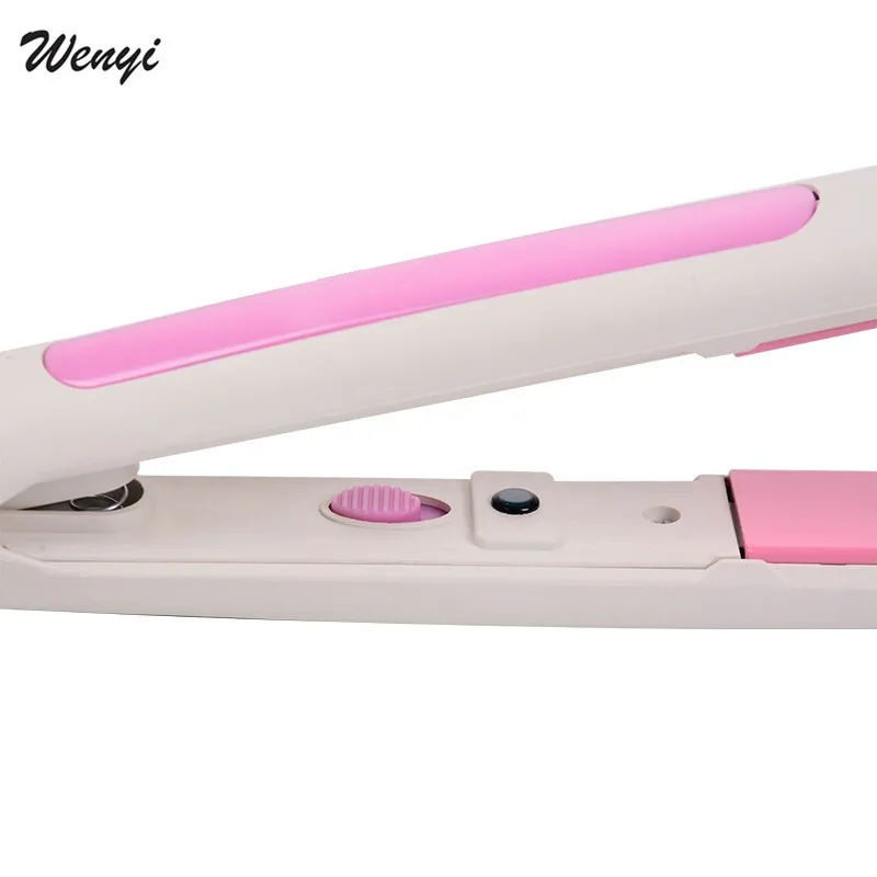 New Electronic Ceramic Fast Infrared Hair Straightener Portable Hair Flat Iron Wet/Dryer Straightening Irons Professional