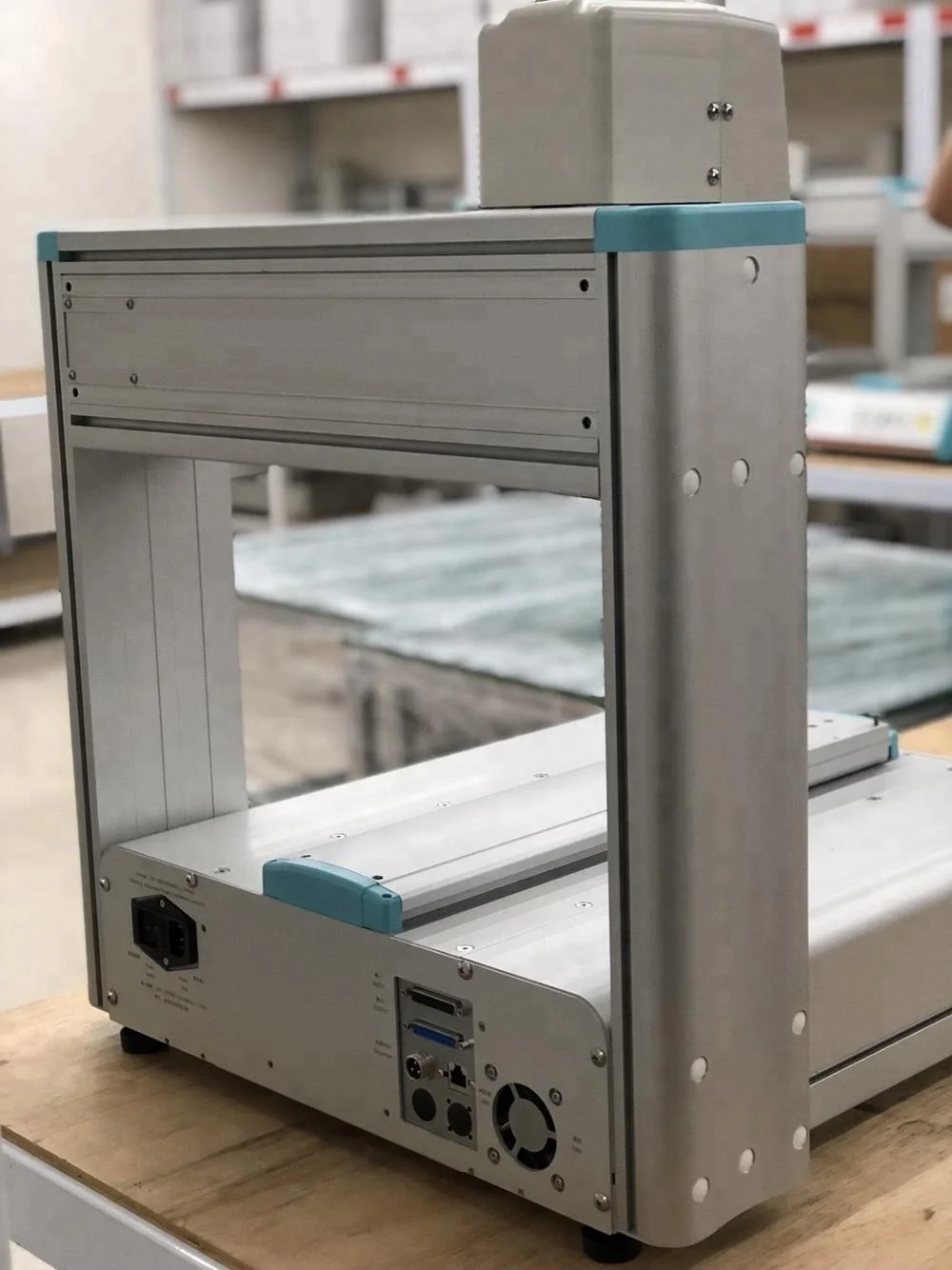 
LIHSI Benchtop Hot Melt Glue Coating Machine 