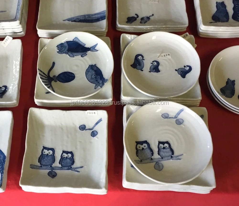 High quality stocklot ashtray made in Japan, chinaware, ceramic, earthenware also available