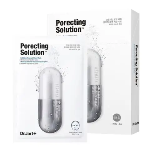 Dr. Jart+ Dermask Ultra Jet Porecting Solution Bubbling Charcoal SheetMask
