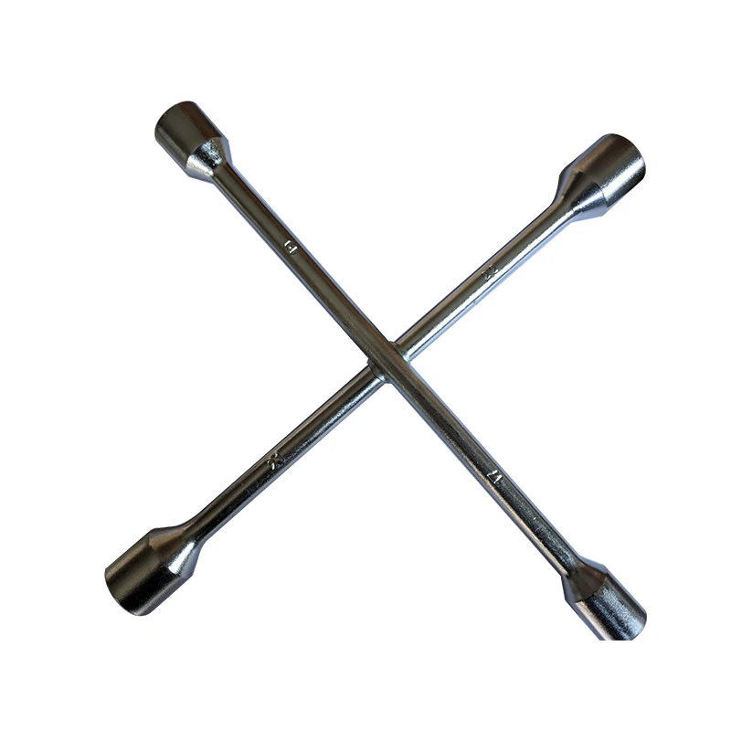 Matt Finish Wheel Spanner 4 Way Cross Wheel Lug Spanner Tire Wrench At Cheap Market Price